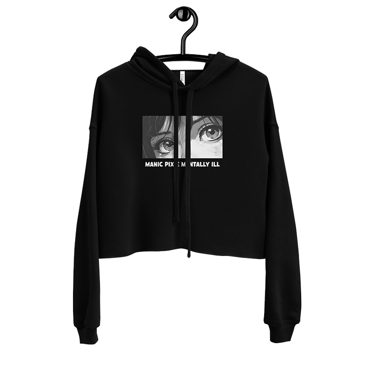 ⬦ Manic Pixie Mentally Ill ⬦ Cropped Hoodie