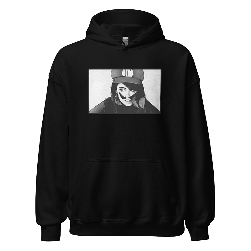 ⬦ Wahfu ⬦ B&W Unisex Hoodie - BB x itsJskah