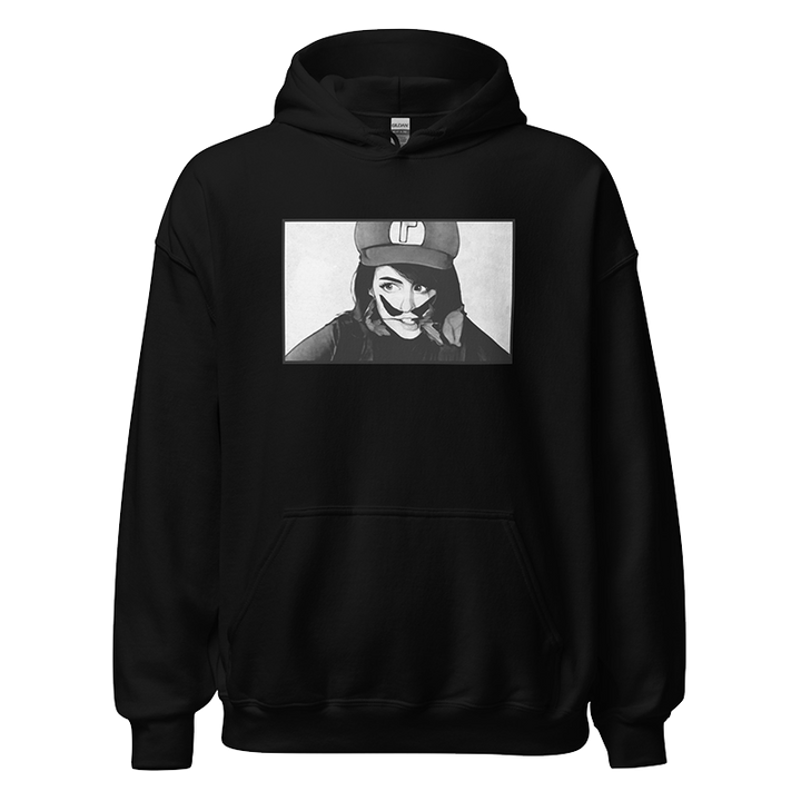 ⬦ Wahfu ⬦ B&W Unisex Hoodie - BB x itsJskah