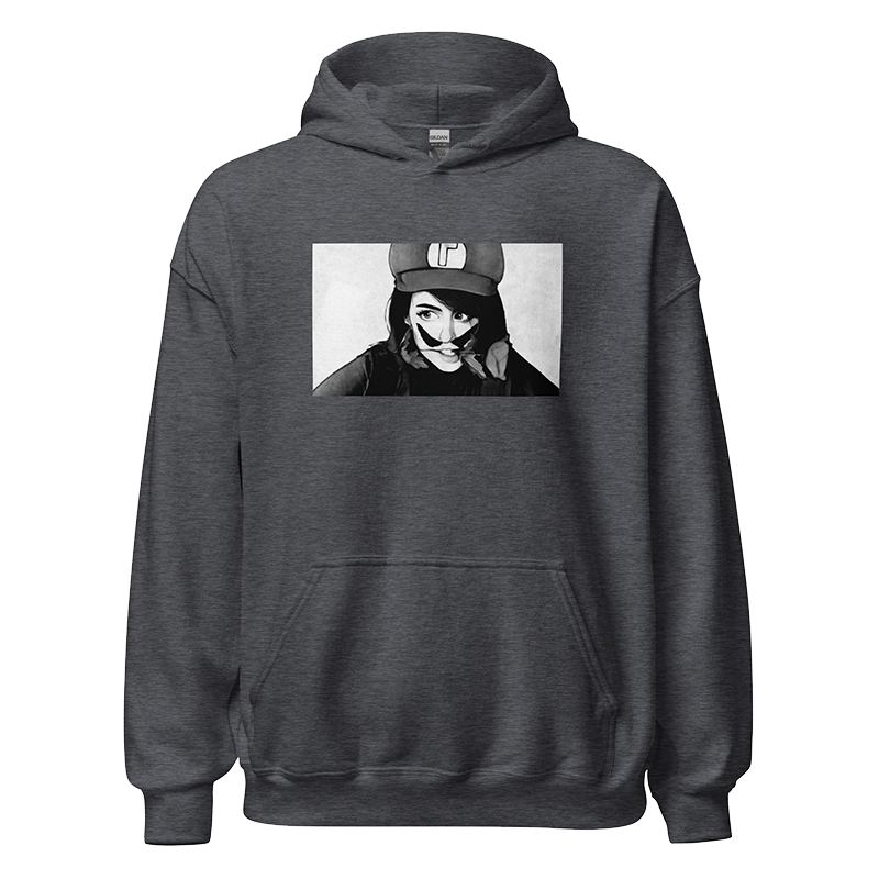 ⬦ Wahfu ⬦ B&W Unisex Hoodie - BB x itsJskah