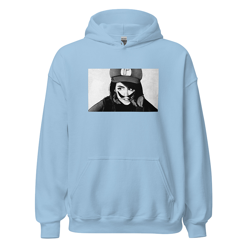 ⬦ Wahfu ⬦ B&W Unisex Hoodie - BB x itsJskah