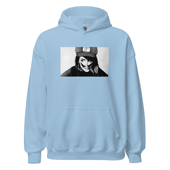 ⬦ Wahfu ⬦ B&W Unisex Hoodie - BB x itsJskah