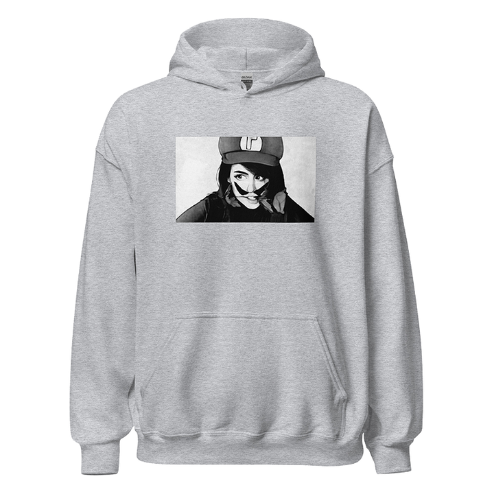 ⬦ Wahfu ⬦ B&W Unisex Hoodie - BB x itsJskah