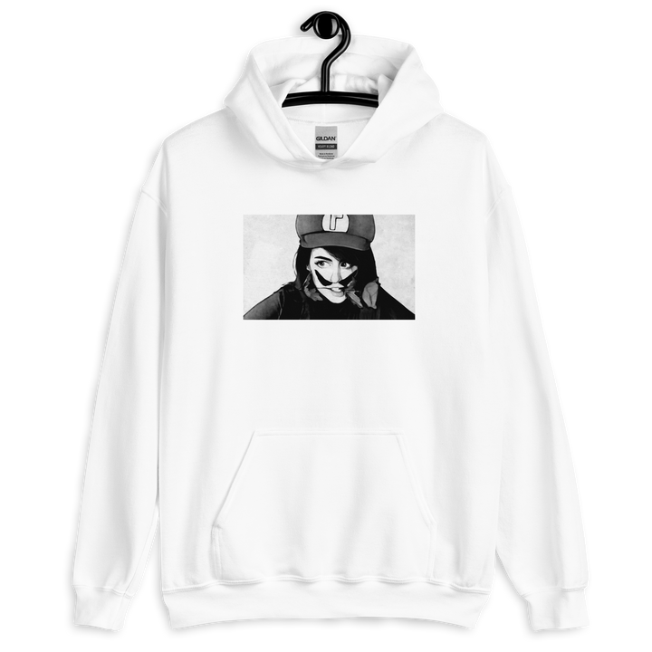 ⬦ Wahfu ⬦ B&W Unisex Hoodie - BB x itsJskah