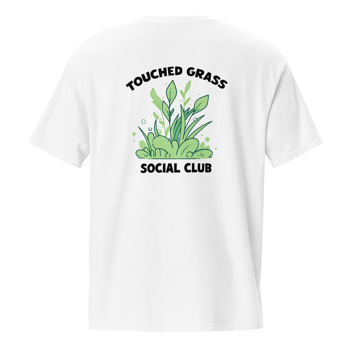 ⬦ Touched Grass Social Club ⬦ Heavyweight Pocket T-Shirt