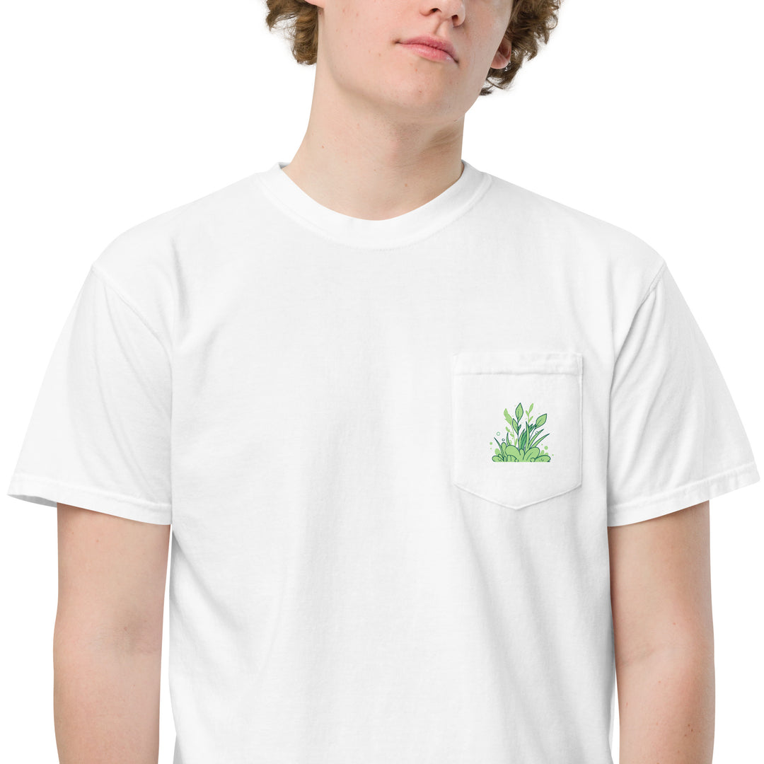 ⬦ Touched Grass Social Club ⬦ Heavyweight Pocket T-Shirt