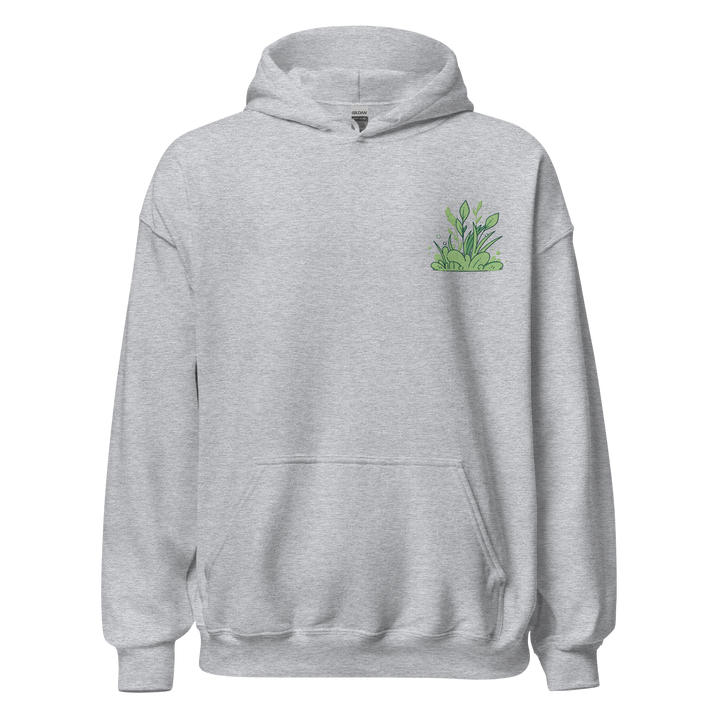 ⬦ Touched Grass Social Club ⬦ Unisex Embroidered Hoodie